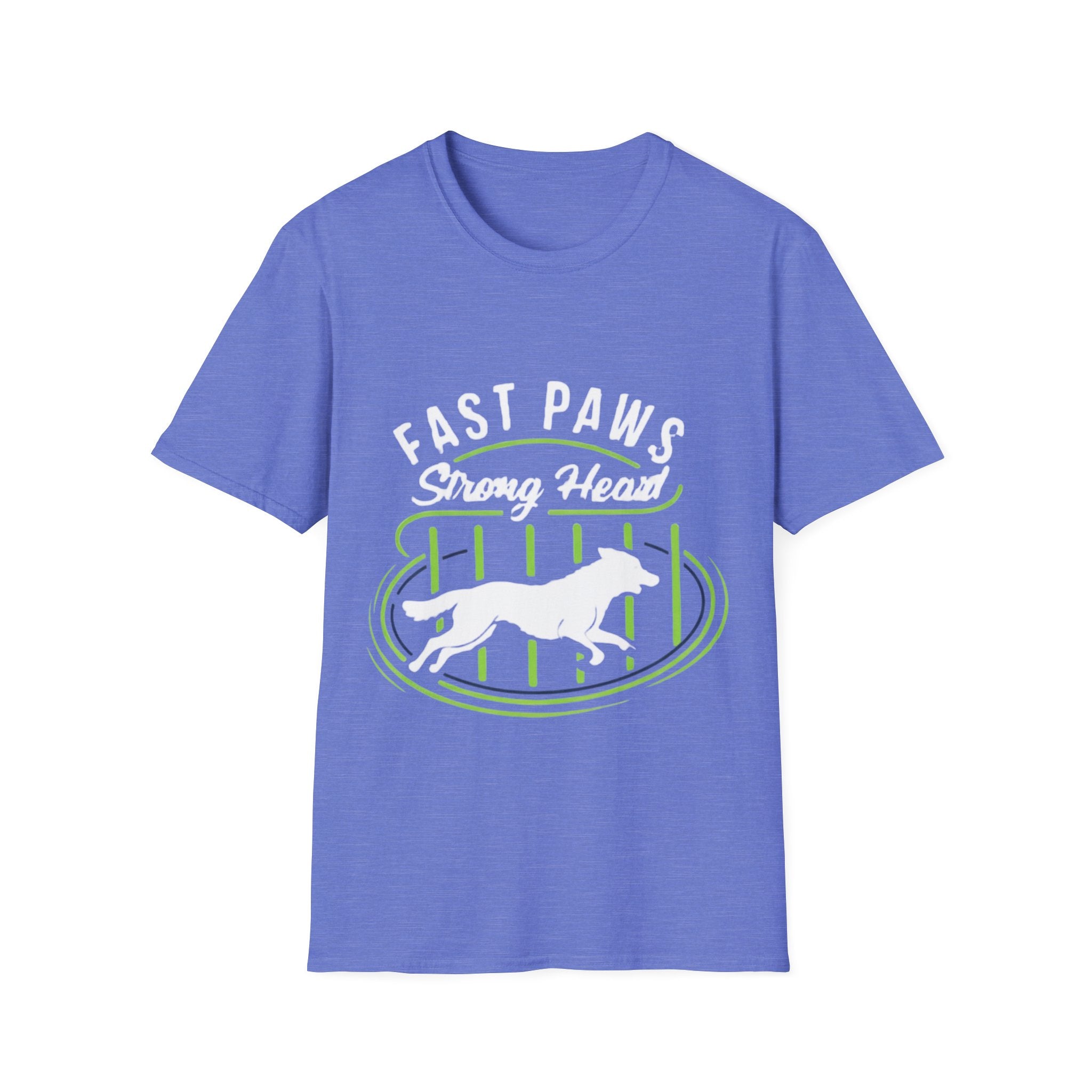Fast Paws Strong Heart Dog T-Shirt
