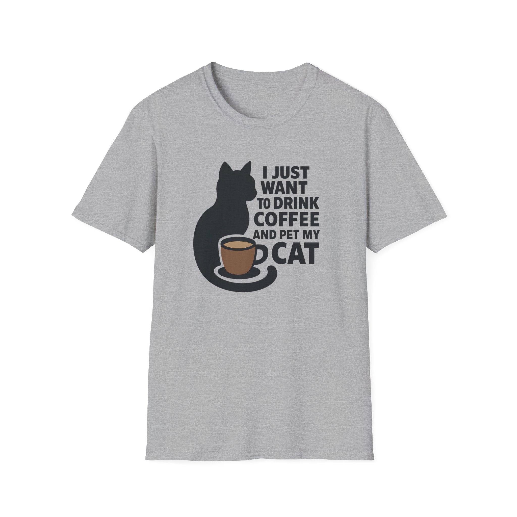 I Just Want To Pet My Cat T-Shirt