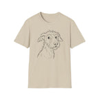 Cute Puppy Line Art T-Shirt