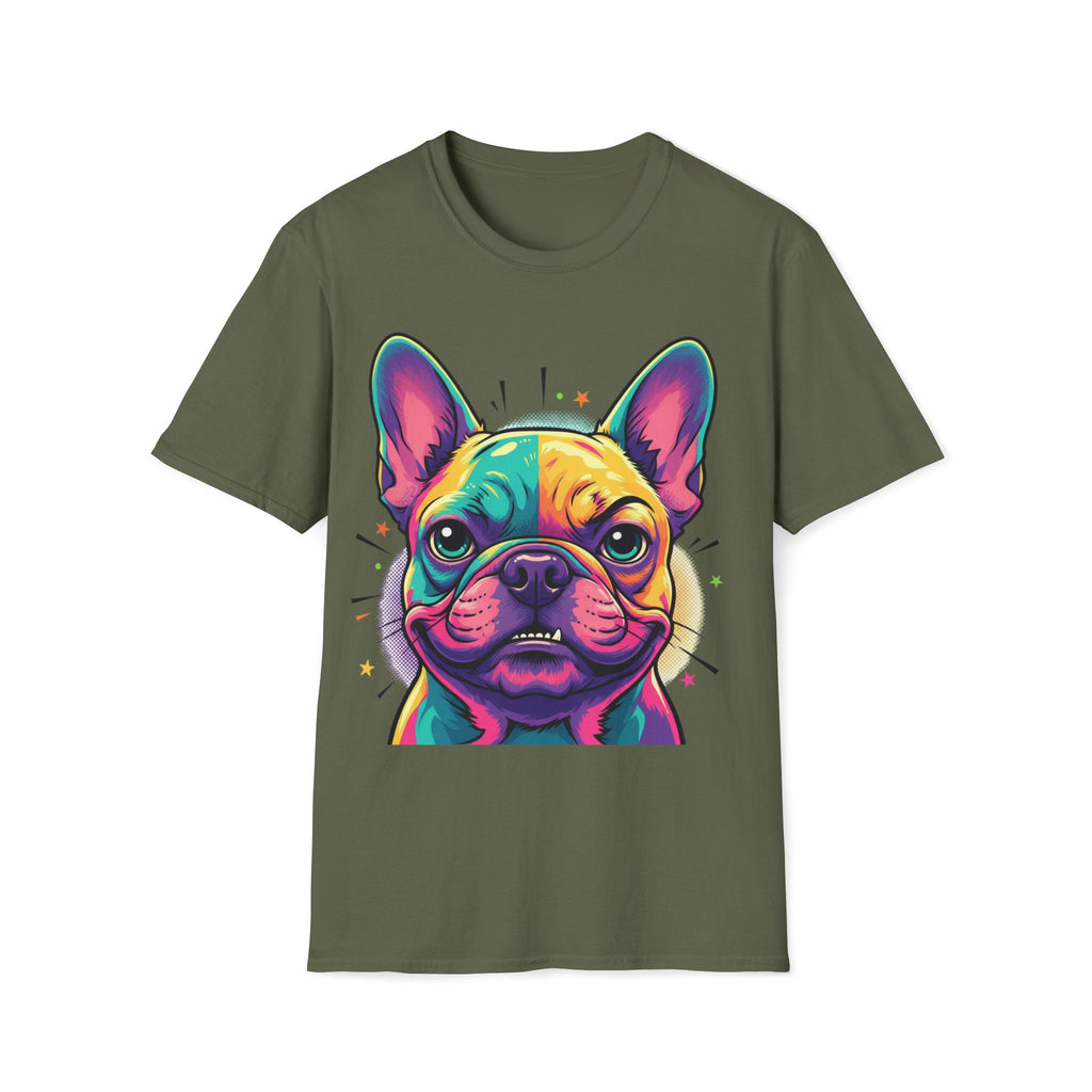 Colorful French Bulldog T-Shirt