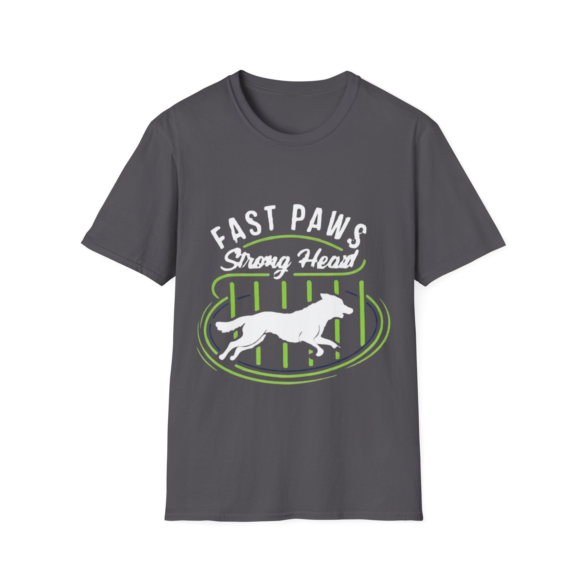 Fast Paws Strong Heart Dog T-Shirt