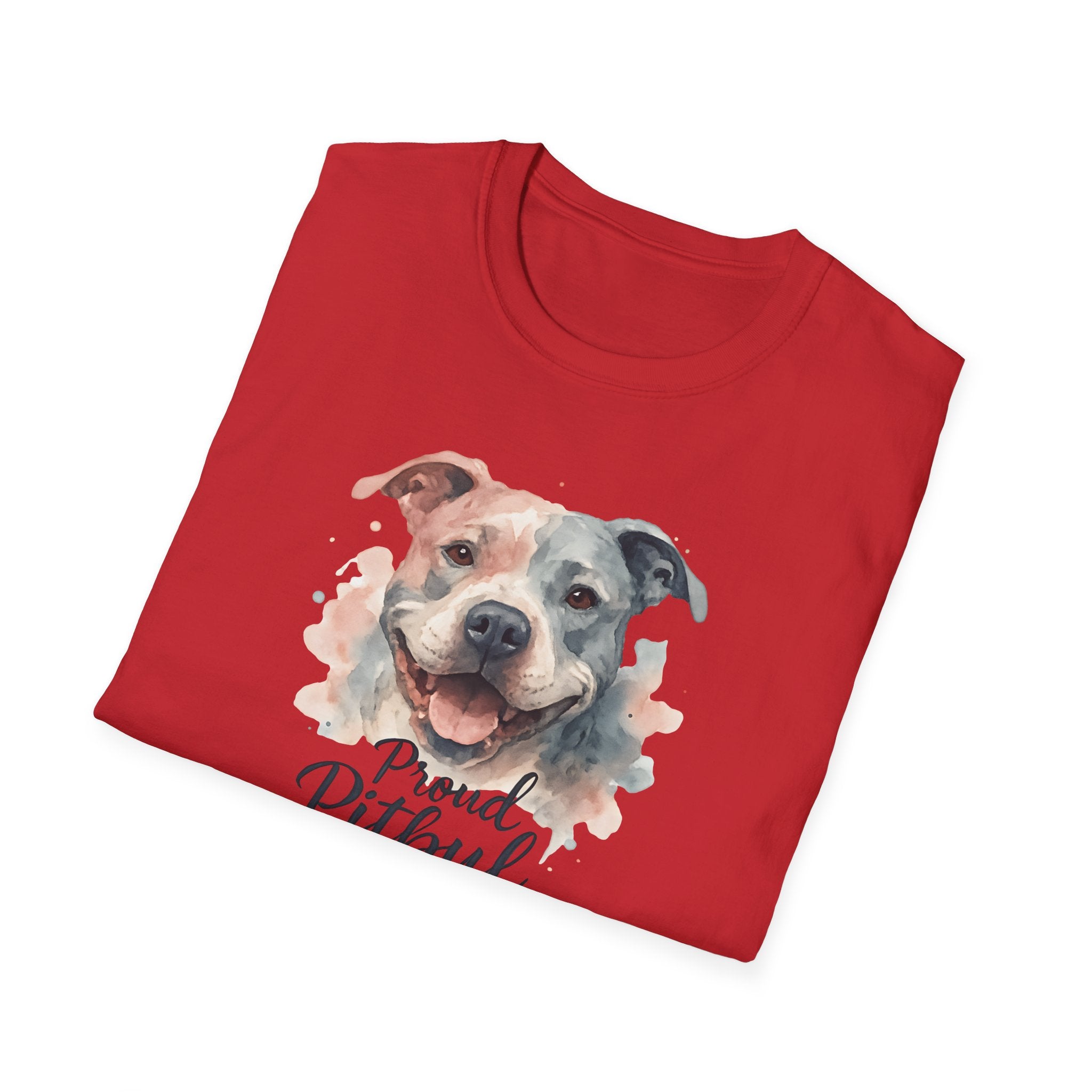Proud Pitbull Mom T-Shirt