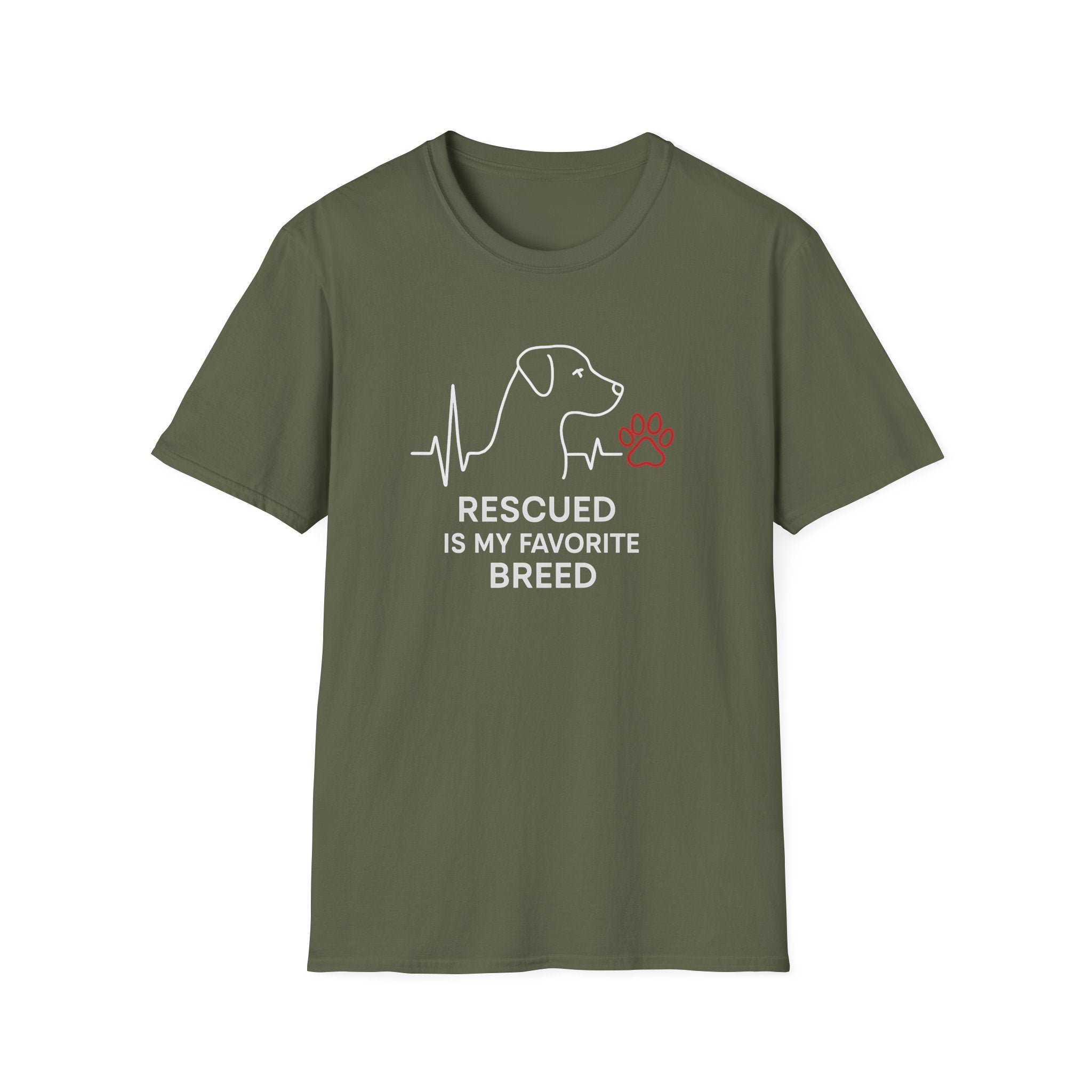 Rescued Is My Favorite Breed T-Shirt