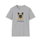 Meowgical Stained Glass Style Siamese Cat T-Shirt