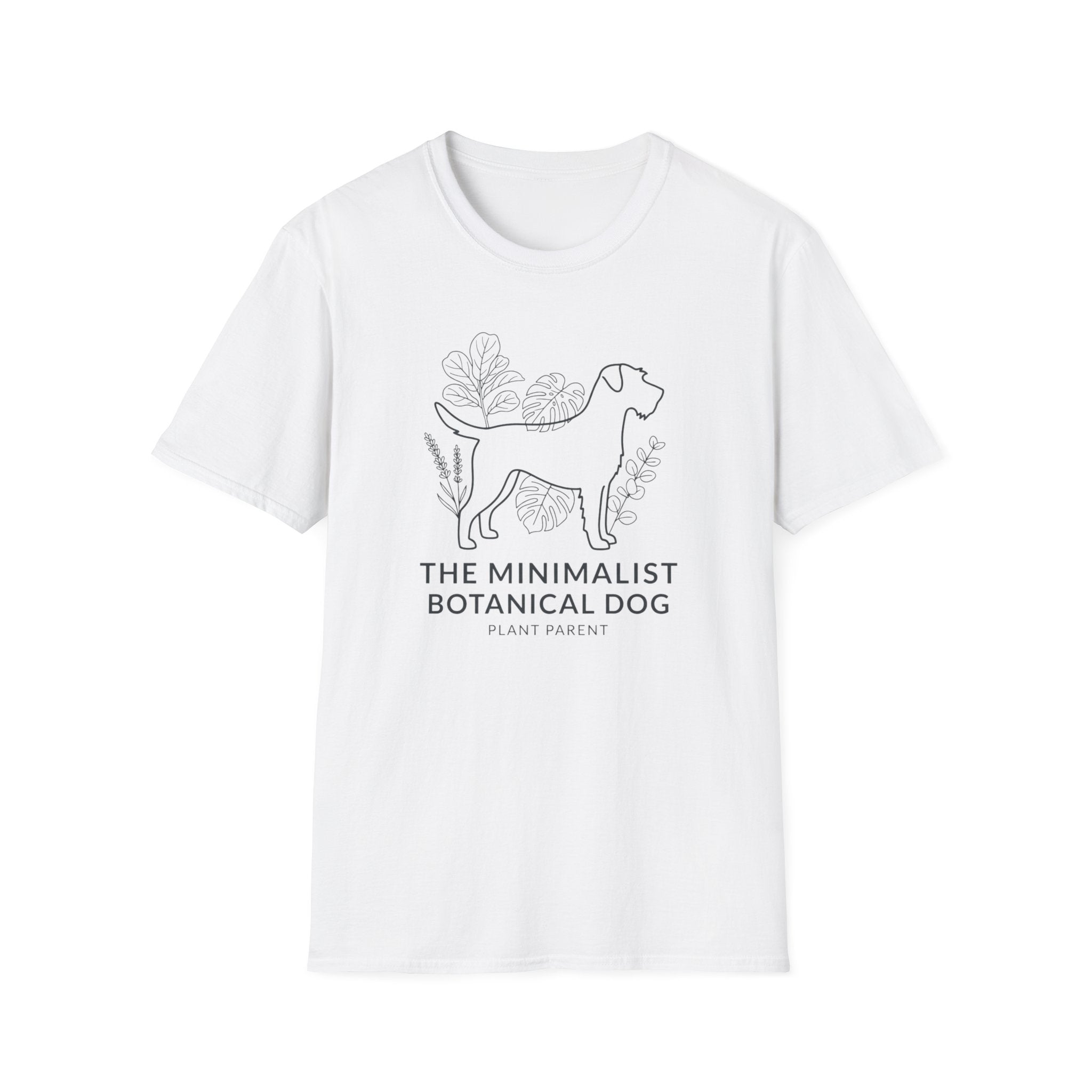 "The Minimalist Botanical Dog" T-Shirt