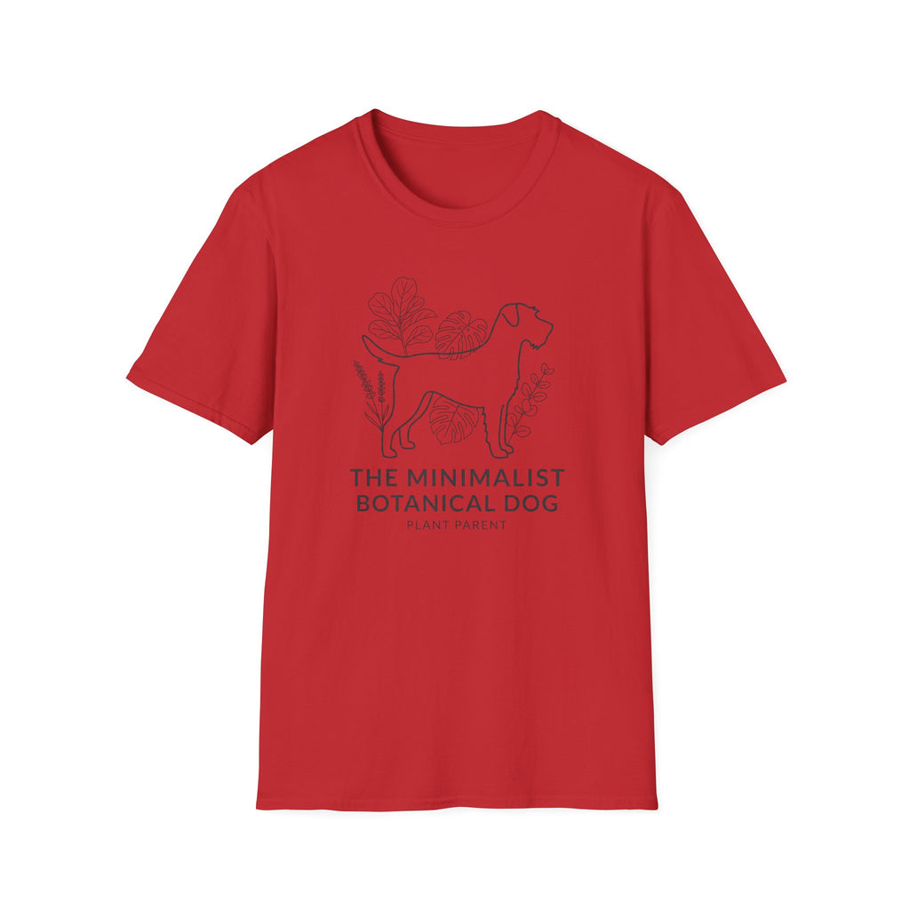 "The Minimalist Botanical Dog" T-Shirt