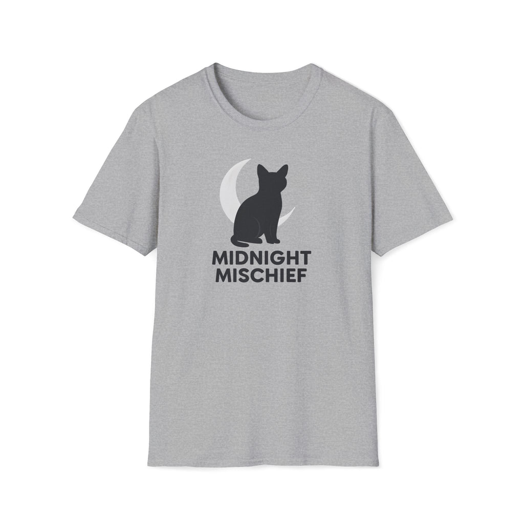 Moonlit Cat Silhouette T-Shirt