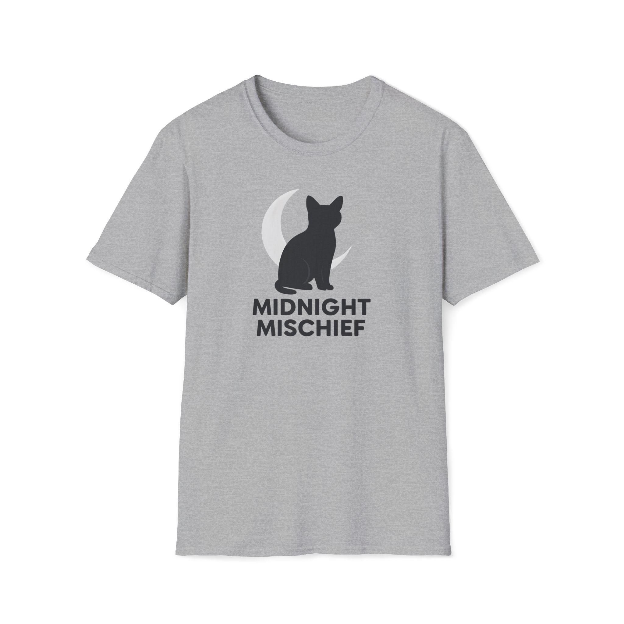 Moonlit Cat Silhouette T-Shirt